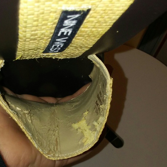 Nine West small platform slides - Picture 4 of 5